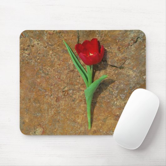 Gelb und Rot Mousepad (Mit Mouse)