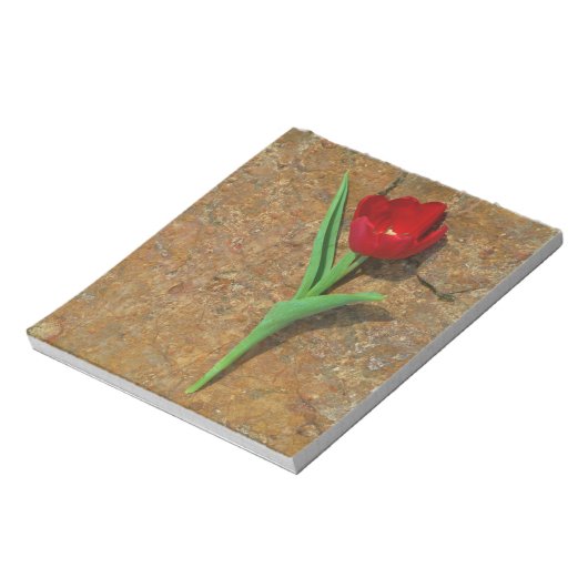 Gelb und Rot Notizblock (Rotiert)