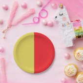 gelb und rot pappteller (Party)