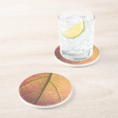 Gelb- und Rothalbstleaf Getränkeuntersetzer (Seite)