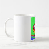 Gelb- und Rothubschrauber Kaffeetasse (Links)