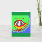 Gelb- und Rothubschrauber Karte (Vorderseite)