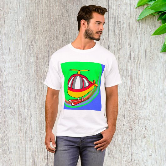 Gelb- und Rothubschrauber T-Shirt