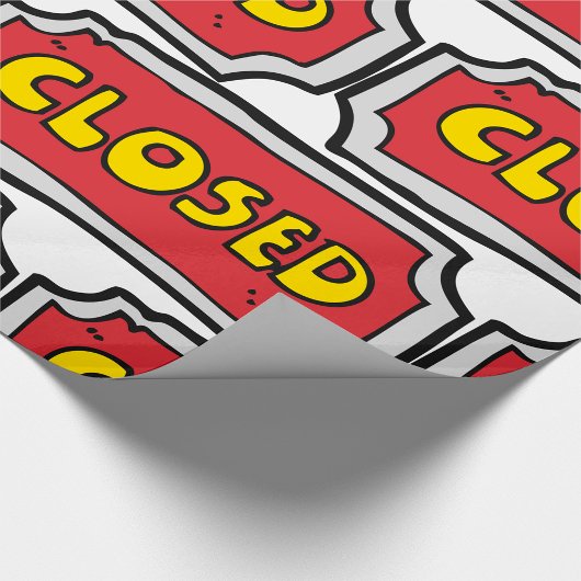 Gelb- und Rotweinzeichen Geschenkpapier