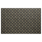 Gelb und Schwarz Art Déco Abstrakt Stoff (Fat Quarter (45,7 x 55,9 cm))