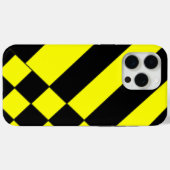 gelb und schwarz Case-Mate iPhone hülle (Rückseite (Horizontal))