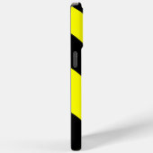 gelb und schwarz Case-Mate iPhone hülle (Rückseite / Rechts)