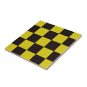 Gelb und Schwarz Fliese (Seite)