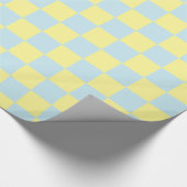 Gelb und schwarz geschenkpapier (Ecke)