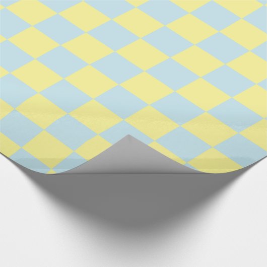 Gelb und schwarz geschenkpapier (Ecke)