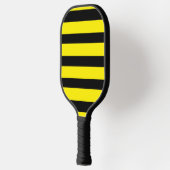 Gelb und schwarz gestreift pickleball schläger (Links)