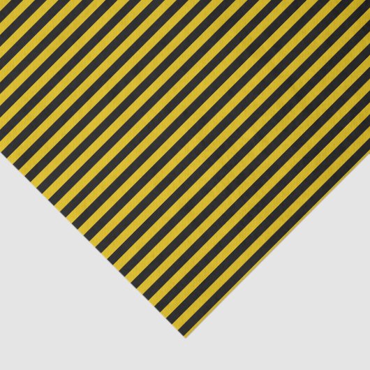 Gelb und schwarz gestreift seidenpapier (Ausschnitt)