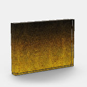 Gelb- und Schwarz-Glitzer-Gradient Fotoblock (Links)