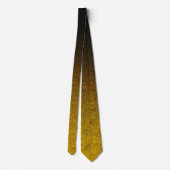 Gelb- und Schwarz-Glitzer-Gradient Krawatte (Rückseite)