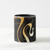 Gelb- und Schwarz-Klassik Tasse (Zentrum)