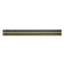 Gelb und schwarz Modern Mudclou Satin Ribbon Satinband