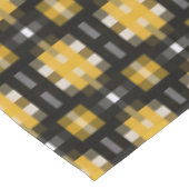 Gelb und Schwarz Tischdecke (Schrägansicht)