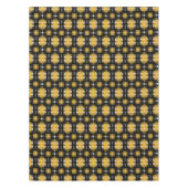 Gelb und Schwarz Tischdecke (Vorderseite)