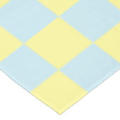 Gelb und schwarz tischdecke (Schrägansicht)