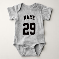 Gelb und Schwarzes Baby | Sports Jersey Design
