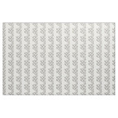 Gelb und silber Geometric ZigZag Stoff (Yard (91,4 cm))