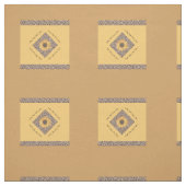 Gelb- und Tiger-Druckdesign Stoff (Muster)