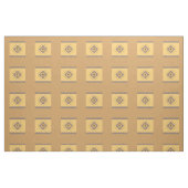 Gelb- und Tiger-Druckdesign Stoff (Fat Quarter (45,7 x 55,9 cm))