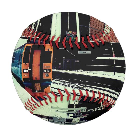 Gelb- und Türkiszug Baseball (Vorderseite)