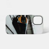 Gelb- und Türkiszug iPhone Hülle (Rückseite (Horizontal))