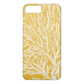 Gelb und Weiß Case-Mate iPhone Hülle (Rückseite)