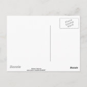 Gelb und Weiß Lantana Postkarte (Rückseite)