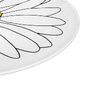 Gelb und Weiß Schneidebrett (Ecke)