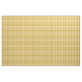 Gelb- und Weißer Gingham-Karo Stoff (Yard (91,4 cm))