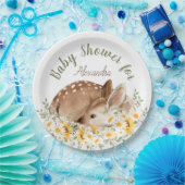 Gelb unser kleiner lieber Hirsch, Sonnenblumen Dai Pappteller (Party)