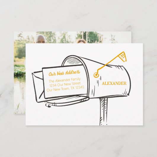 Gelb unsere neue E-Mail-Box bewegen (Vorne/Hinten)