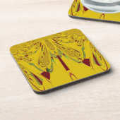 gelb untersetzer (Linke Seite)