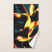 Gelb verbrannte Streifen sehen terisch aus, fehler Badhandtuch Set (Handtuch)