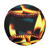 Gelb verbrannte Streifen sehen terisch aus, fehler Baseball (Vorderseite)