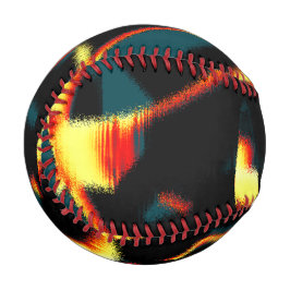 Gelb verbrannte Streifen sehen terisch aus, fehler Baseball