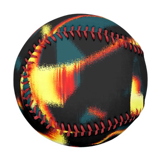 Gelb verbrannte Streifen sehen terisch aus, fehler Baseball (Vorderseite Links)