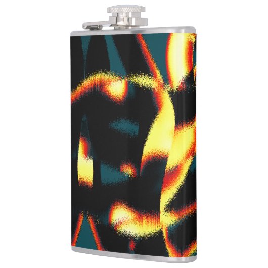 Gelb verbrannte Streifen sehen terisch aus, fehler Flachmann (Links)