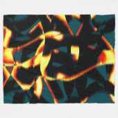 Gelb verbrannte Streifen sehen terisch aus, fehler Fleecedecke (Vorderseite (Horizontal))