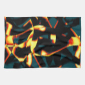 Gelb verbrannte Streifen sehen terisch aus, fehler Geschirrtuch (Horizontal)