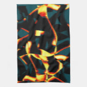 Gelb verbrannte Streifen sehen terisch aus, fehler Geschirrtuch (Vertikal)