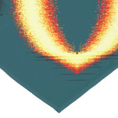 Gelb verbrannte Streifen sehen terisch aus, fehler Kurzer Tischläufer (Ecke)