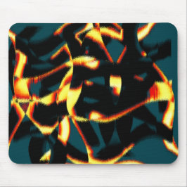 Gelb verbrannte Streifen sehen terisch aus, fehler Mousepad