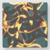 Gelb verbrannte Streifen sehen terisch aus, fehler Steinuntersetzer (Vorderseite)