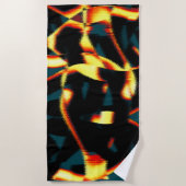 Gelb verbrannte Streifen sehen terisch aus, fehler Strandtuch (Vorderseite)