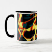 Gelb verbrannte Streifen sehen terisch aus, fehler Tasse (Links)