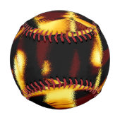 Gelb verbrannte Streifen sehen terisch oder fehler Baseball (Rückseite)